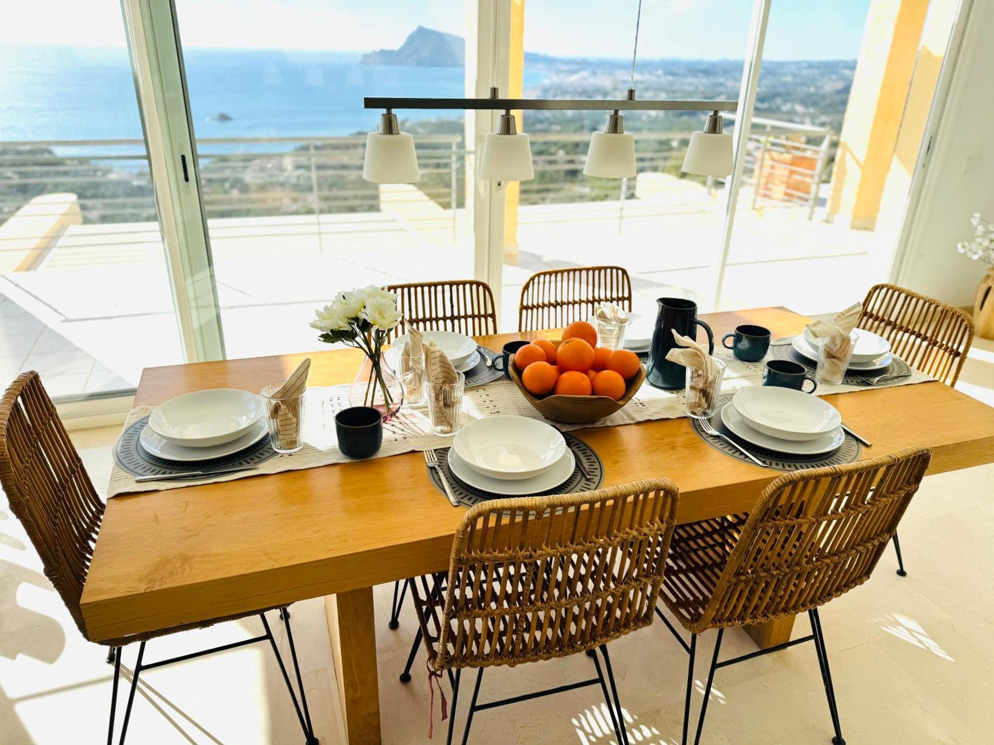 Seaview 6Br Villa With Private Pool Altea Buitenkant foto