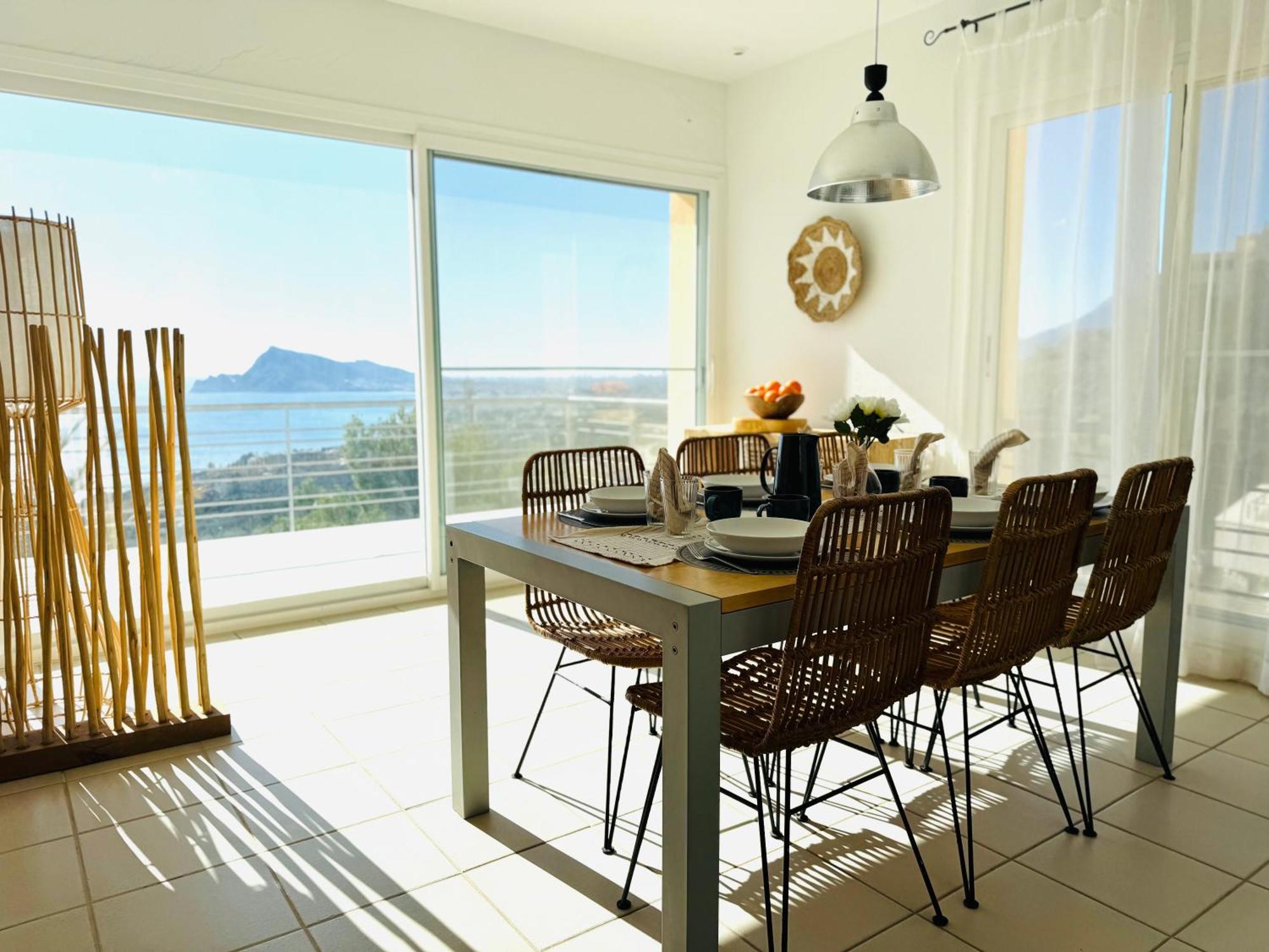 Seaview 6Br Villa With Private Pool Altea Buitenkant foto