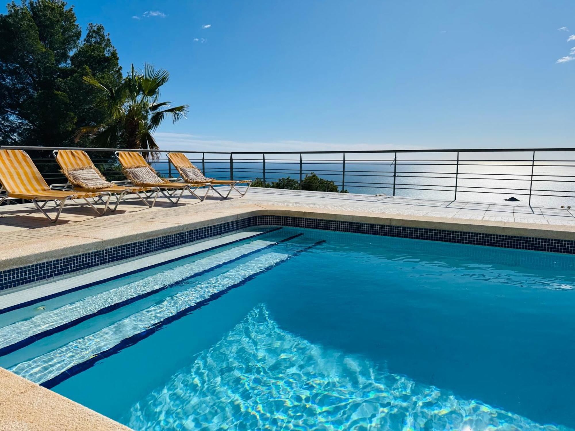 Seaview 6Br Villa With Private Pool Altea Buitenkant foto